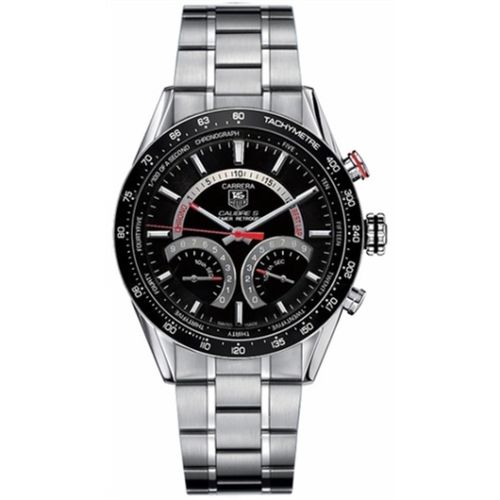 TAG Heuer Carrera Calibre S Laptimer 43 Stainless Steel / Black / Bracelet